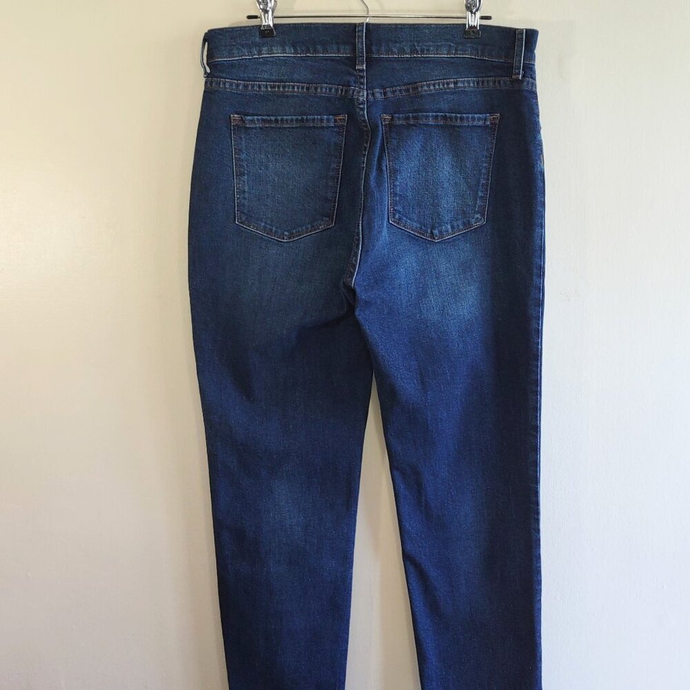 Mott & Bow Ridge Tapered MOM Jeans High Waisted Dark Wash  32 x 28 - Picture 7 of 12